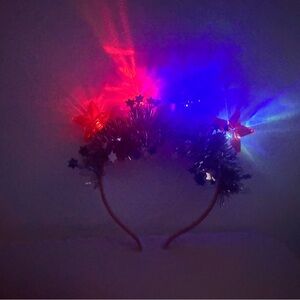 Festive Light-Up Star Headband